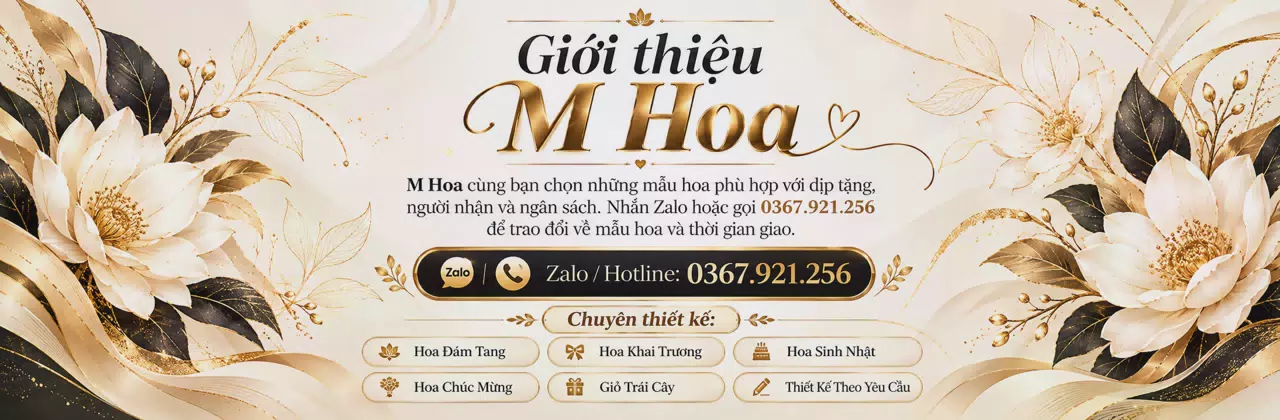 Ảnh bìa Shop hoa tươi Phường Láng Tròn Cà Mau - Chăm chút món quà từ sắc hoa